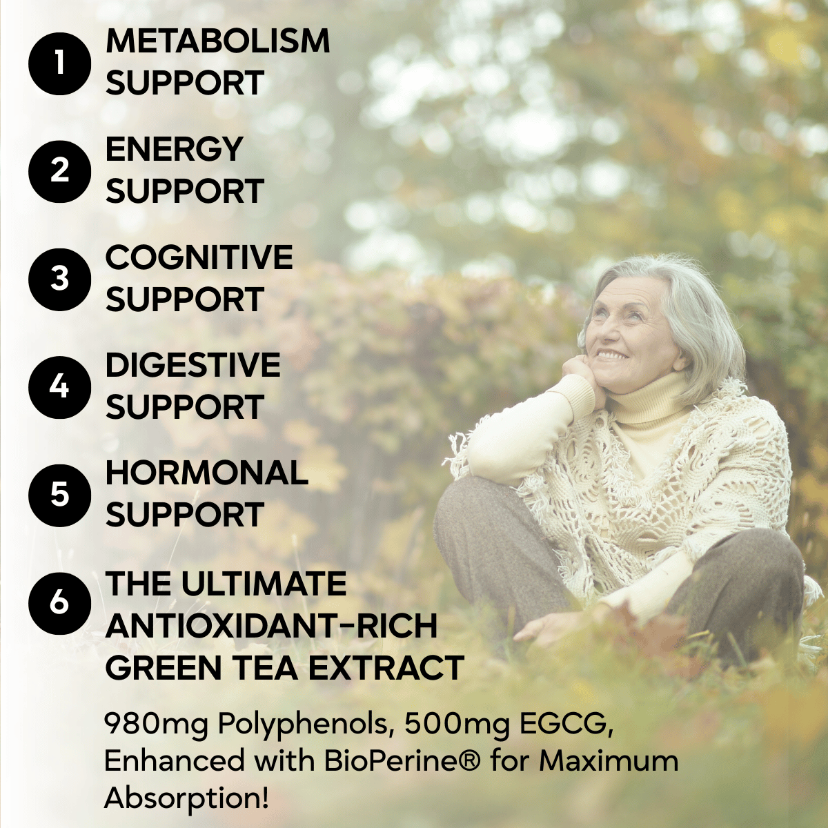 LondonBioLabs Green Tea Extract — Support Your Body's Natural Balance With Concentrated Antioxidants