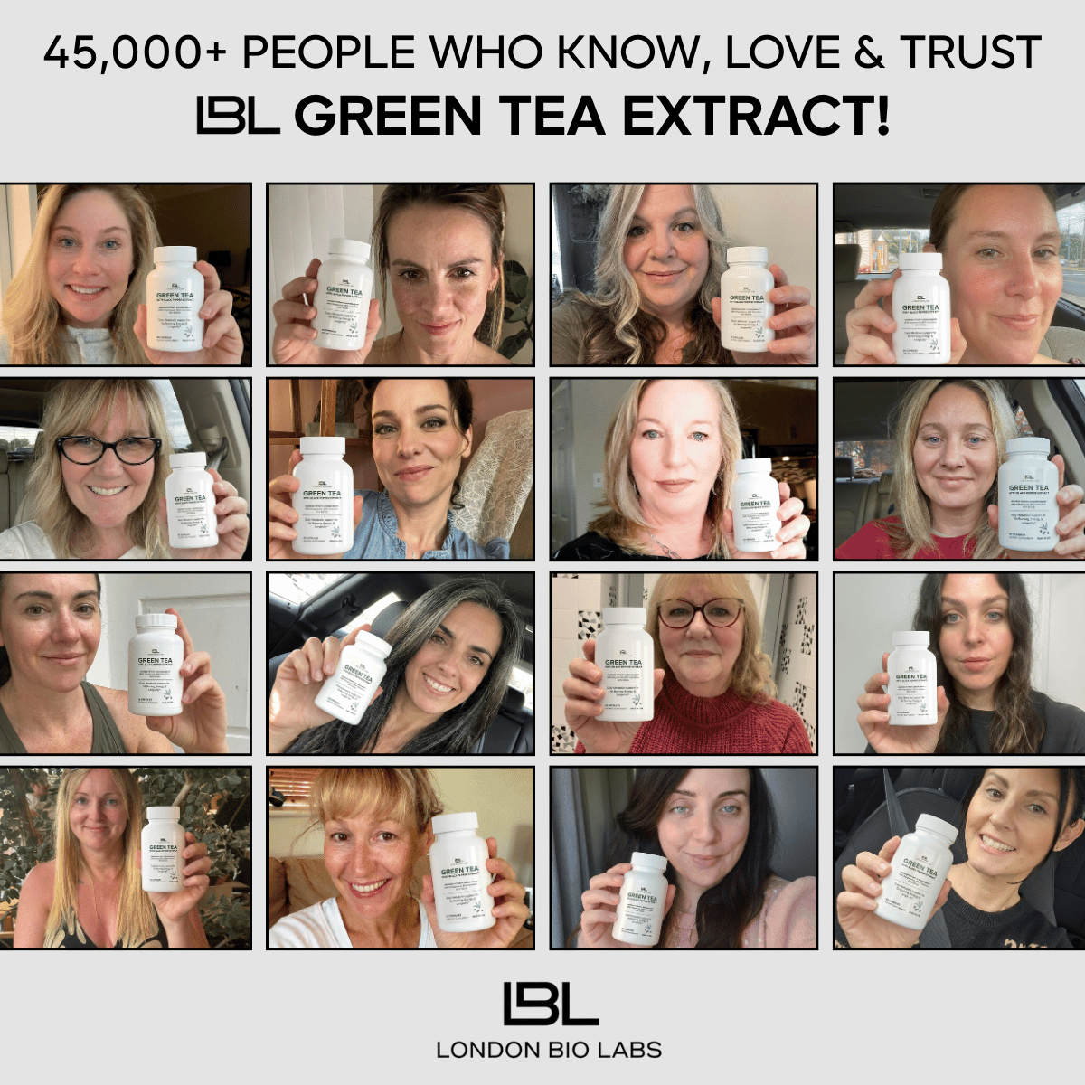 LondonBioLabs Green Tea Extract — Support Your Body's Natural Balance With Concentrated Antioxidants